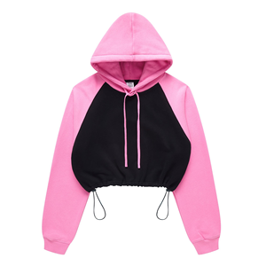Sudadera con Capucha para Mujer, Top Corto Popular, Sudaderas con Diseño Personalizado, Sudaderas Casuales para Chicas Jóvenes - Product Image 4
