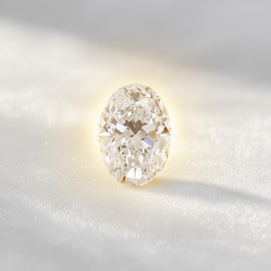 Diamant ovale VVS2 de 5,33 carats, cultivé, certifié IGI, neuf - Product Image 3