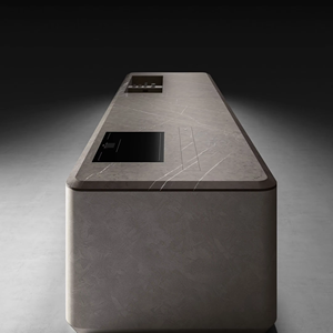 Cuisine modulaire sur mesure JY Project, prête à assembler, style européen moderne, en bois, avec tiroirs. - Product Image 5