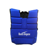 Veste de protection de rugby réversible personnalisable unisexe, construction en nylon de haute qualité, double couture, durabilité maximale