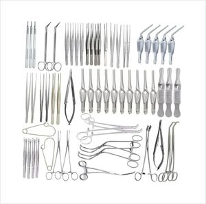 ชุดเครื่องมือผ่าตัดหลอดเลือดแบบแมนนวลคุณภาพดีที่สุด ทำจากสแตนเลส - Product Image 2