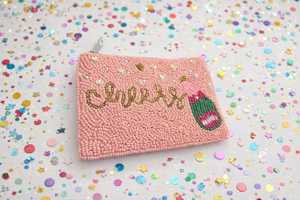 <b>Beaded</b> Purse <b>Beaded</b> Coin Purse Small Colorful Purse Coin Pouch Tags&Cards - Product Image 6
