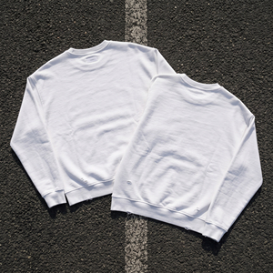 เสื้อสเวตเชิ้ตปักลายขาดๆ แบบวินเทจ คอกลม แขนยาว สีพื้น สำหรับผู้ชาย - Product Image 3