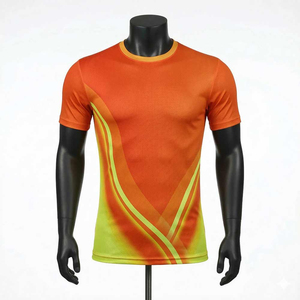 Nouvel Arrivage T-shirt Homme 100% Coton Sérigraphié Design Uni Impression Personnalisée Vente en Gros Col Rond Séchage Rapide Coupe Classique - Product Image 1