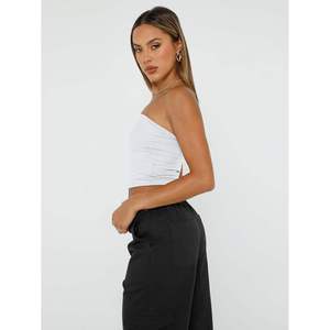 Meilleures ventes : Soutiens-gorge bandeau sans bretelles pour femmes, extensibles, avec rembourrage amovible, couleur unie - Product Image 5