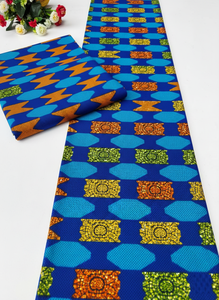 Tissu en coton imprimé wax africain de qualité supérieure pour vêtements par Hitjem Export, très demandé en Europe et en Afrique. - Product Image 2