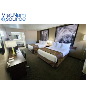 Meubles de chambre d'hôtel rentables pour Super 8 -MDF et LPL Casegoods pour une utilisation en chambre-Usine du Vietnam avec qualité d'exportation - Product Image 4