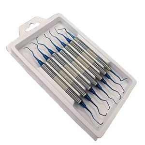 Ensemble de 7 curettes dentaires Gracey 2026, curettes parodontales en acier inoxydable de haute qualité, instruments chirurgicaux dentaires - Product Image 3