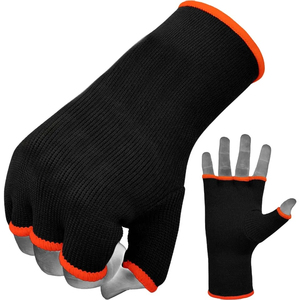Custom Logo Printed Inner Boxing <b>Gloves</b> Best Quality Solid Color Punching Fight Training Boxing Inner <b>Gloves</b> - Product Image 1