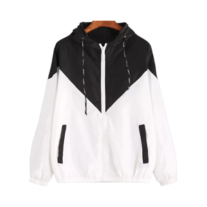 Nouveau design coupe-vent de pluie veste de haute qualité hommes Sport coupe-vent printemps polaire doublé coupe-vent veste coupe-vent blanc - Product Image 2