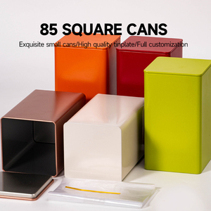 Nhà Sản Xuất Bao Bì Lon Kim Loại <span class=keywords><strong>Tin</strong></span> Có Thể Vuông Kim Loại Tùy Chỉnh Thiết Kế Vuông Kín Trà <span class=keywords><strong>Tin</strong></span> Canister Có Thể Bao Bì - Product Image 6