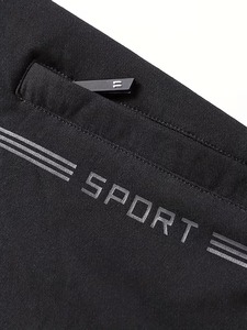 Chándal Informal de Alta Calidad, Ligero y Transpirable, de Spandex/Poliéster, para Hombre, con Cuello Alto y Manga Larga - Product Image 5