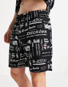Pantalones Cortos de Nylon Estampados para Hombre, Cintura Media, Elásticos, Transpirables, Casuales, Tipo Bermuda, con Patrón de Letras y Logotipo Frontal - Product Image 6