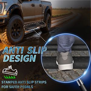 Pedane Laterali per Ford F-150 Super Crew Cab 2015-2024, Pedane da 6\" con Barre Nerf - Product Image 5