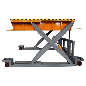 Meilleure vente Plateforme élévatrice mobile hydraulique de haute qualité Alimentée par courant alternatif 4 roues avec 1 an de garantie - Product Image 3