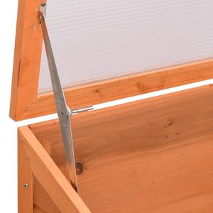 Jardín Invernadero Madera Construcción Dimensiones 70,9 "x 22,4" x 24,4" - Product Image 5