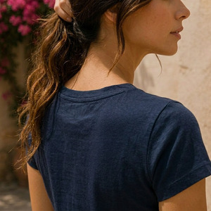 Camiseta Personalizada para Mujer, Estilo Y2K, Tejido de Punto Jersey de Algodón y Elastano, Transpirable - Product Image 6