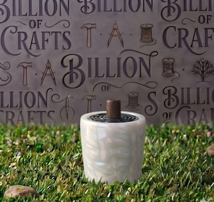 Brûleur à charbon d'oud portable en résine et bois, esthétique luxueuse, pour le Moyen-Orient, décoration de bureau, cadeau Ramadan Mubarak - Product Image 3