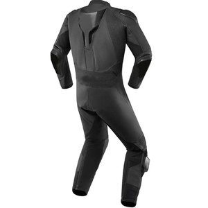 Conduisez en confort avec cette combinaison de moto en cuir deux pièces. Restez protégé lors de chaque voyage avec cette combinaison de moto en cuir. - Product Image 2