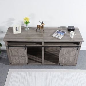 WF004 Gabbia Doppia per Animali Domestici da Interno, Confezione Pratica per il Tuo Amico Peloso - Product Image 1