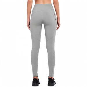 SPINE CRAFT Collants thermiques d'hiver en polaire épaisse à taille mi-haute sans couture pour femmes - Product Image 6