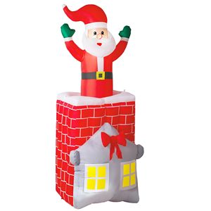 Decorazioni Gonfiabili Natalizie da Esterno per Giardino, Ornamenti Gonfiabili per le Feste - Nessuna Spedizione nei Fine Settimana - Product Image 2