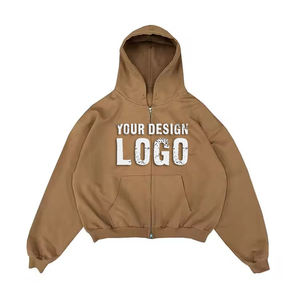 Custom <b>Mens</b> <b>Pullover</b> Hoodie French Terry Relaxed Fit Casual Streetwear Sweatshirt Wholesale Manufacturer - Product Image 2