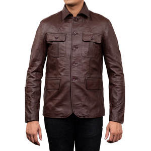 High Quality Hot Casual Outdoor Slim Fit Stylish Pu Biker Black Custom Motorcycle <b>Leather</b> <b>Jacket</b> for <b>Men</b> custom logo wholesale - Product Image 1