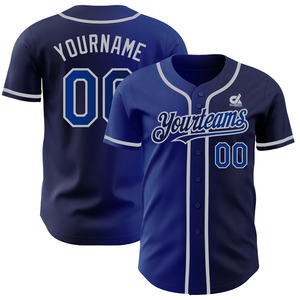 Uniforme de Béisbol Personalizado Unisex, Transpirable, Antibacterial, 100% Poliéster, con Botones, Manga Corta, Nombre Personalizado - Product Image 1