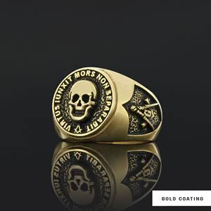 Bague Maçonnique BOJ 016 Personnalisée Unisexe, Bague Chevalière Maître Maçon du Texas, Style Hip Hop Argenté, Prix Bas - Product Image 6