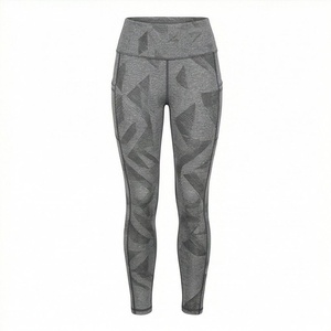 Gym Sports High Waist Running <b>Pocket</b> Fitness Yoga Pants Fashion Workout Cotton <b>Leggings</b> For Women Premium Activewear - Product Image 1