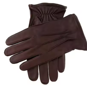 Gants en cuir perforés classiques - Accessoires pour hommes de qualité supérieure - Product Image 2