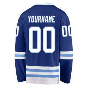 Jersey de Hockey sobre Hielo para Hombre, Tallas Grandes, Venta al Por Mayor, Marca Privada, Jersey de Hockey sobre Hielo Más Vendido en Línea - Product Image 4
