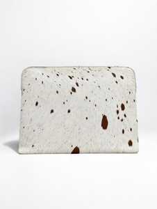 Premium Cowhide Hair-On Leather Laptop Sleeve Case For 13 14 15 Inch Wholesale Supplier LHLS-0009 - Product Image 3