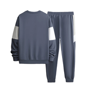 OEM Men's Tracksuit Sweat Suits Outerwear Apparel Fleece Tops <b>Trouser</b> <b>Joggers</b> Casual Fashion Streetwear Outdoor Solid Breathable - Product Image 2