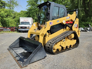 Chargeuse compacte sur chenilles d'occasion 259D3 2023, 74 CV, diesel, avec chargeur frontal et attache rapide hydraulique pour la construction - Product Image 5