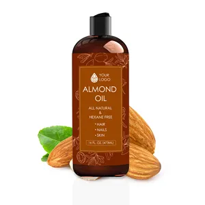 Bulk Hot Sale Sweet Almond carrier oil 100% virgin New batch Sweet Almond carrier Oil for blend