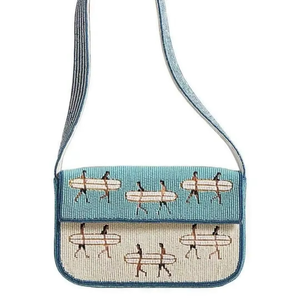 Bolso de Mujer Hecho a Mano con Cuentas de Resina TCE |   Cartera Artesanal Tradicional para Mujer |   Accesorio de Moda Étnico Hecho a Mano - Product Image 1