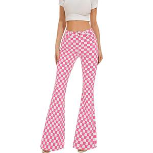 Pantalones acampanados de cintura alta para mujer, temporada primavera-verano, para un look elegante y delgado. - Product Image 2