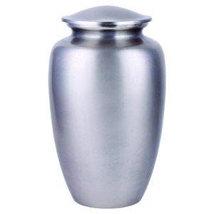 Classic Rose Gold Aluminium Cremation <b>Casket</b> Solid Metal 3 Stripe Remembrance <b>Ash</b> Storage Urn Factory Direct - Product Image 2