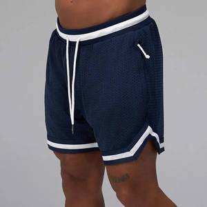 Shorts Deportivos Personalizados de Cintura Media Antiarrugas con Bordado en Tela de Lona para Hombre, Pedidos al por Mayor - Product Image 3