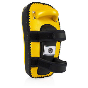 Protector de Boxeo Muay Thai de Cuero de Alta Calidad OEM, Almohadillas Tailandesas con Acolchado Grueso para Entrenamiento de Taekwondo - Product Image 6