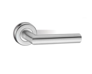 Poignées de porte principales modernes en acier inoxydable sur mesure en deux parties pour chambre, salle de bain et armoires de cuisine - Product Image 2