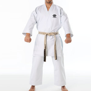 Uniforme de karaté de qualité supérieure à manches longues pour adultes, fabrication haut de gamme, vêtements de combat dans la catégorie des arts martiaux - Product Image 1