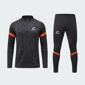 Ostriya Men's <b>Tracksuit</b> Full Sleeve Quarter-Zip Sportswear Quick Dry Regular Fit Casual Wear Low MOQ High Quality <b>Tracksuit</b> - Product Image 1