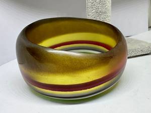 Premium Resin <b>Bangle</b> Handmade Luxury Fashion Accessory for Women by Tradebyd - Product Image 1