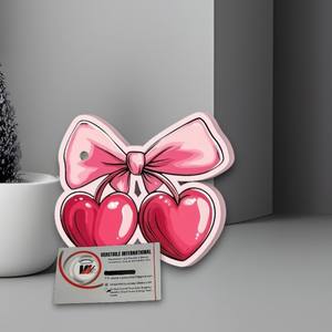 Tuiles magnétiques en acrylique pour extensions de cils, motif nœud rose, cœur, fleur, papillon, diamant, réutilisables, écologiques, pour marque privée - Product Image 5