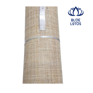 แผ่นรองจานหวายลายสี่เหลี่ยมสีฟ้าบลูโลตัส สำหรับตกแต่งบ้าน - Product Image 1