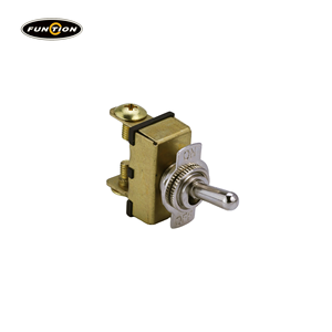Interrupteur à bascule en métal robuste FE-B1704 de Taiwan Positive-action, idéal pour l'installation sur les panneaux d'instruments marins - Product Image 2