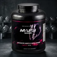 Poudre de gain de masse musculaire pour adultes certifiée ISO haute performance, sans sucre, végétalienne, pour la puissance musculaire et l'énergie, 50g de protéines
